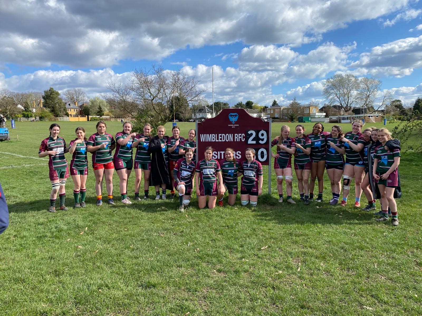 Under 18 Girls through to Surrey Cup Final