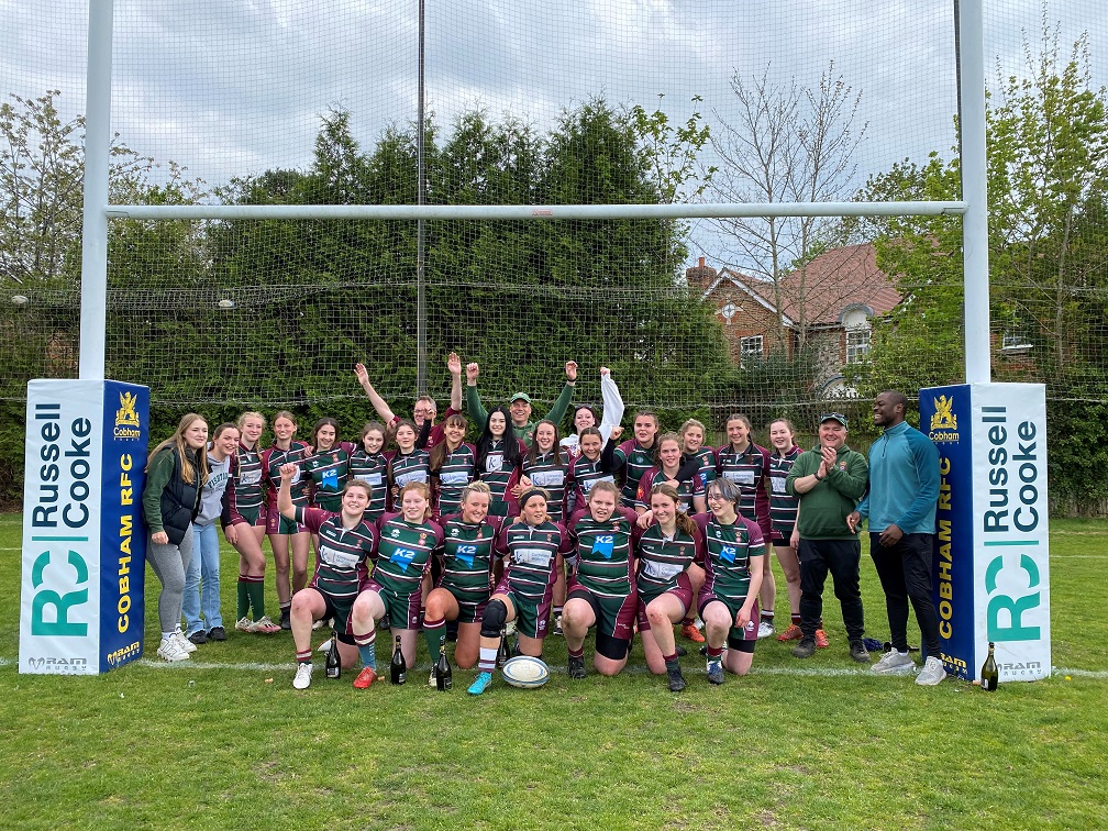 Guildfordians U18s Girls in the Waterfall Cup