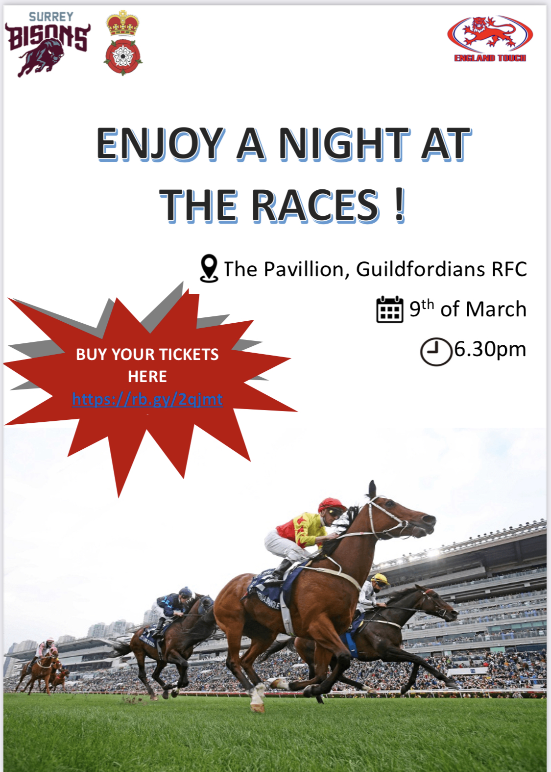 Race Night @ Guildfordians 