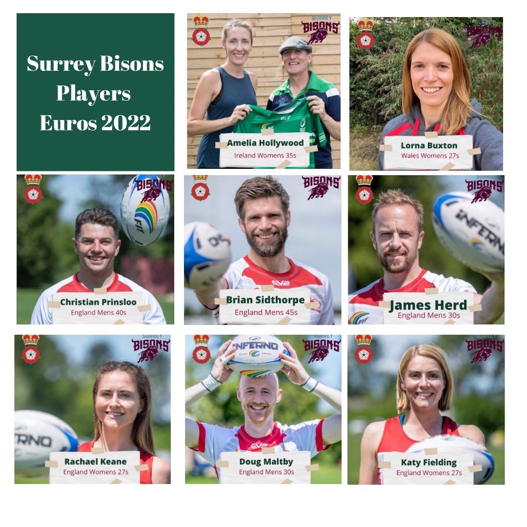 Surrey Bison Players Euro 2022