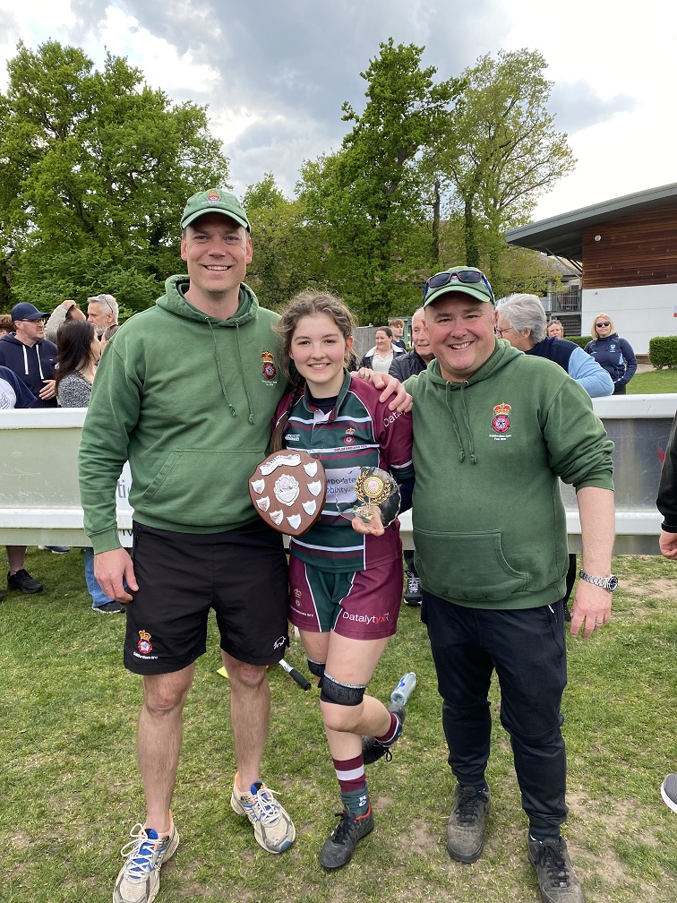 Guildfordians U18 Girls Waterfall Cup Champions