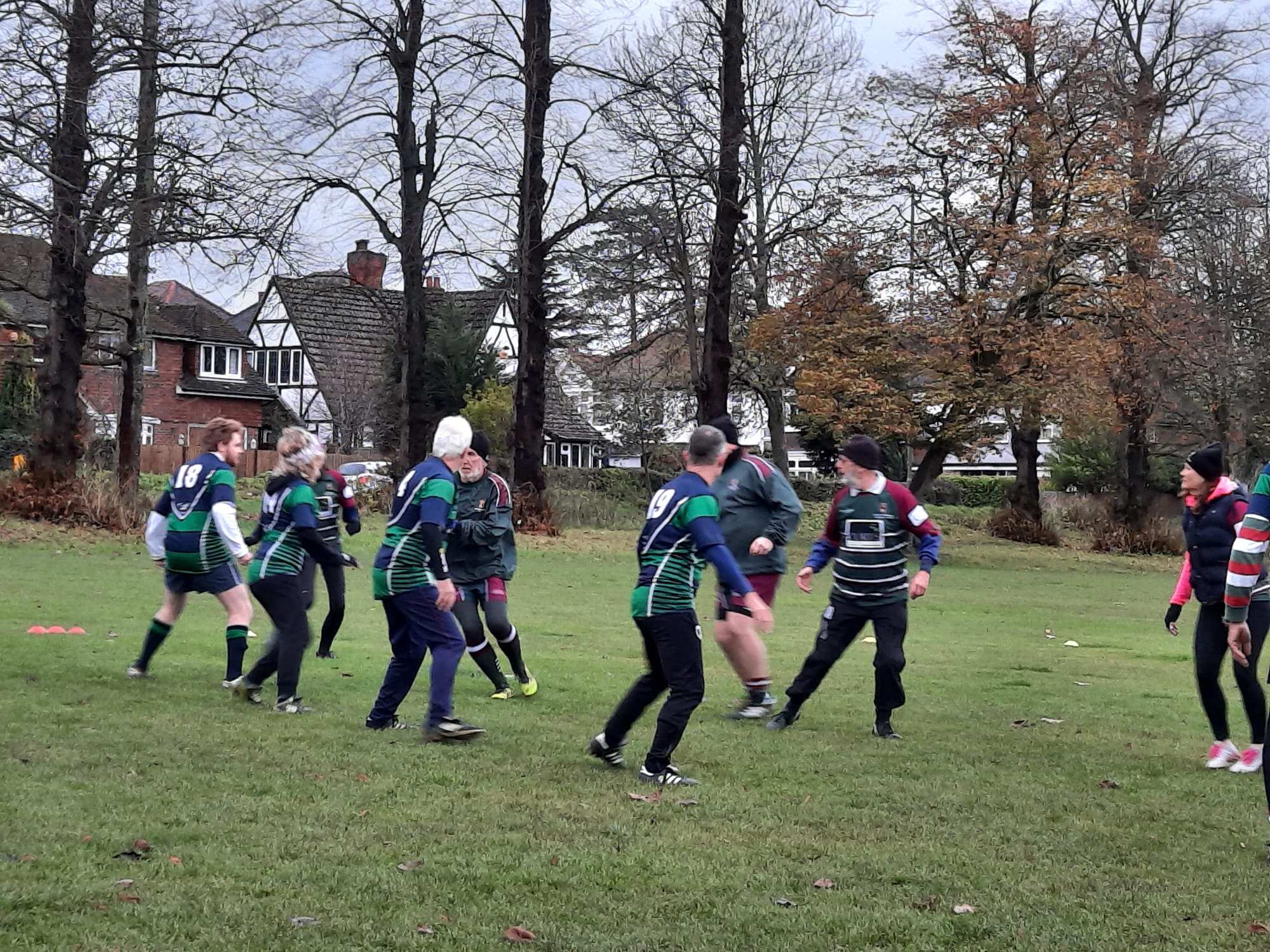 Walking Rugby v Old Reigations Walking Rugby v Old Reigations