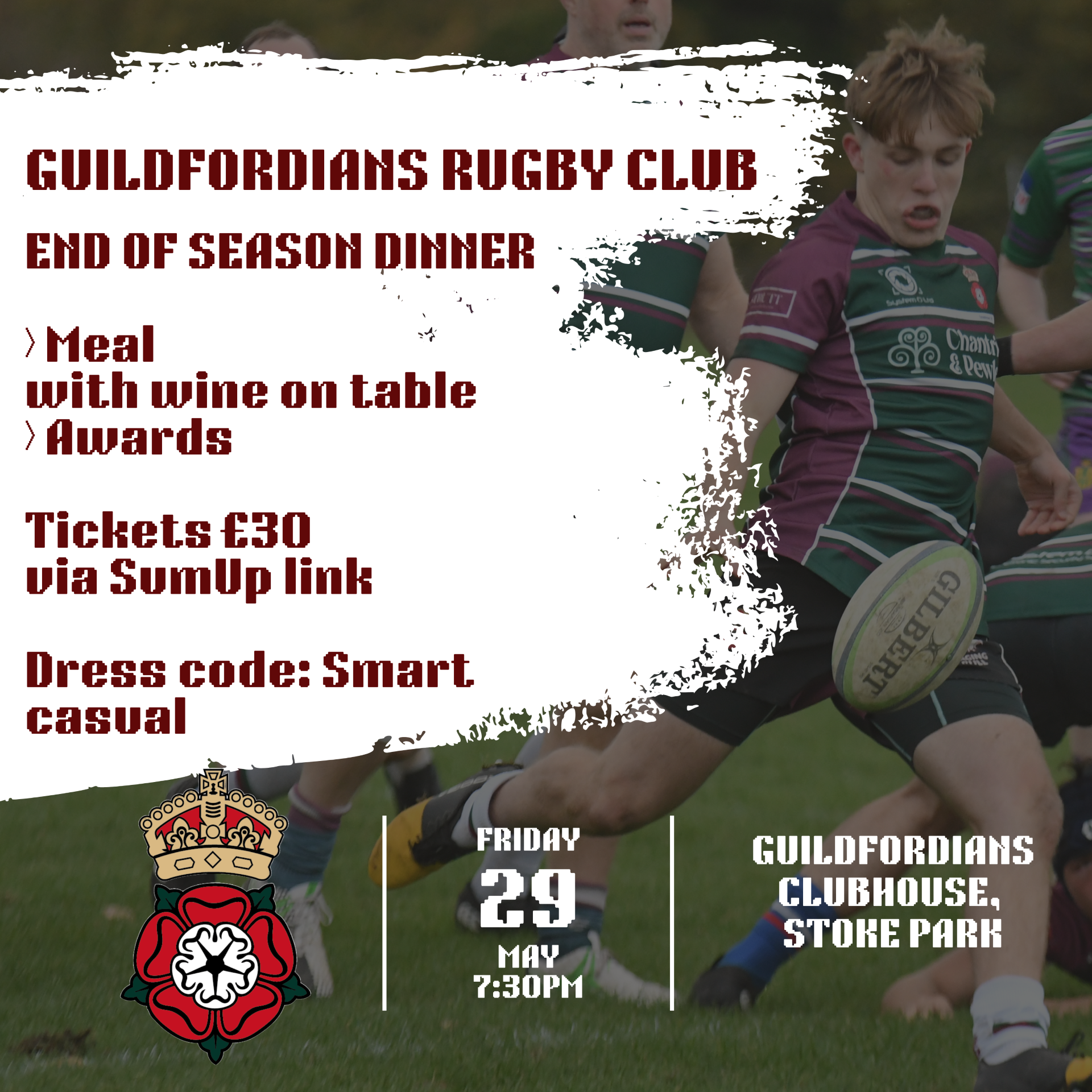 Club End of Season Dinner (new date) 