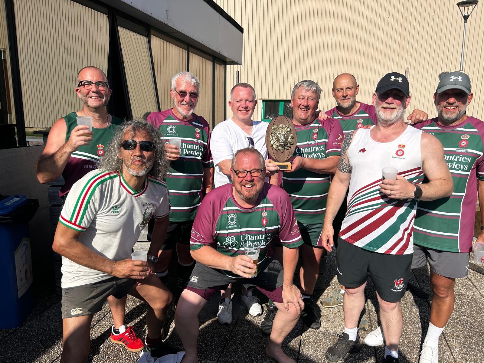 Back row, left to right: Ian McCarthy, Ian McKie,