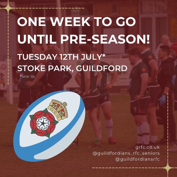 Senior Pre Season is starting soon