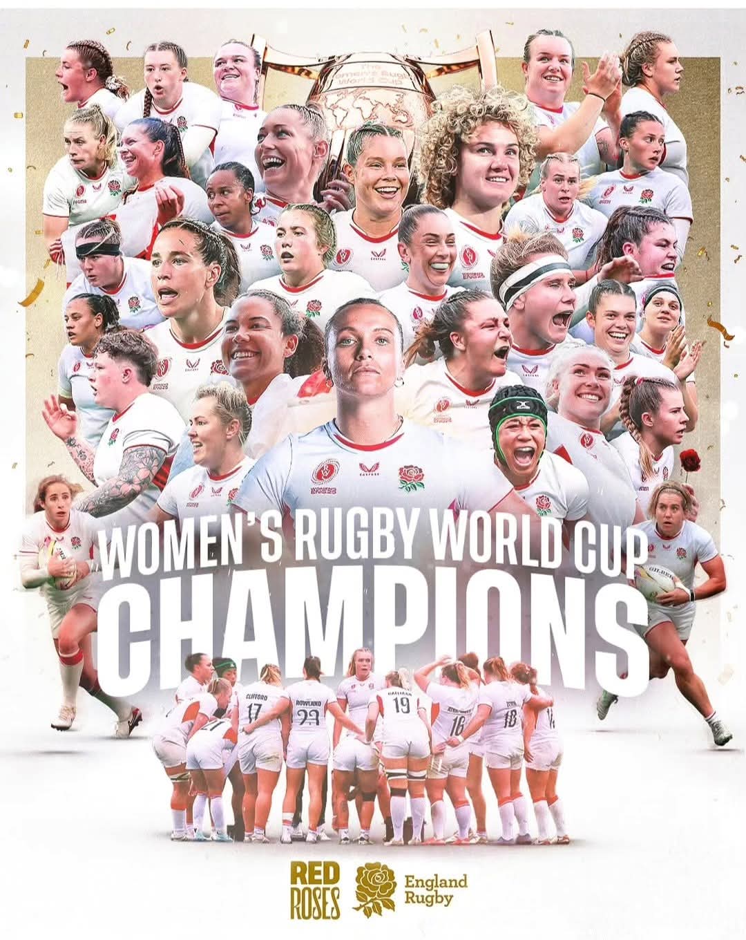 Congratulations to the Red Roses